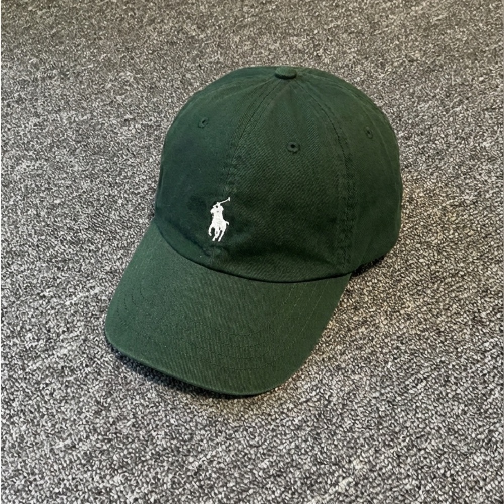 Polo by Ralph Lauren Dark Green Polo Pony Baseball Cap